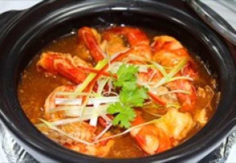 Tôm Sú Kho Tộ
