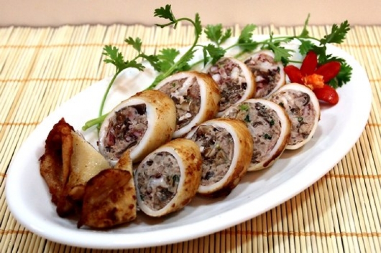 Mực Dồn Thịt (DĨA HOẶC CON)