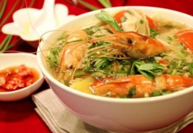 Canh chua tôm