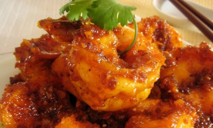 Tôm Càng kho tàu